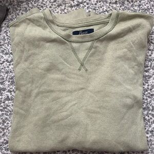 Bass Men's Olive Crewneck Sweatshirt